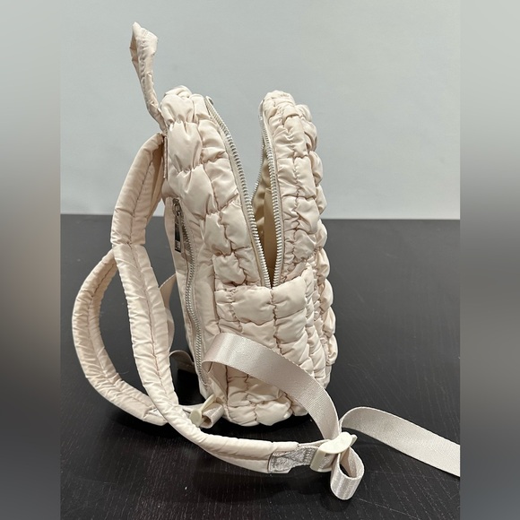 A New Day Cream Textured Mini Backpack - Picture 5 of 6